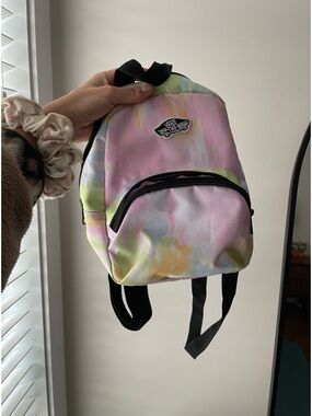 Vans mini backpack tie dye